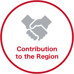 Contribution to the Region